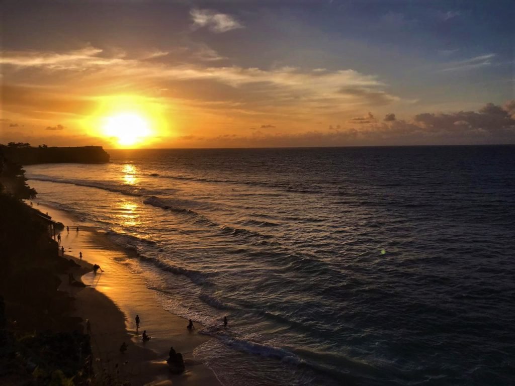 balangan sunset